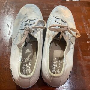 Keds Women's Blue and Cream Sneaker original 1989 era. Taylor Swift.